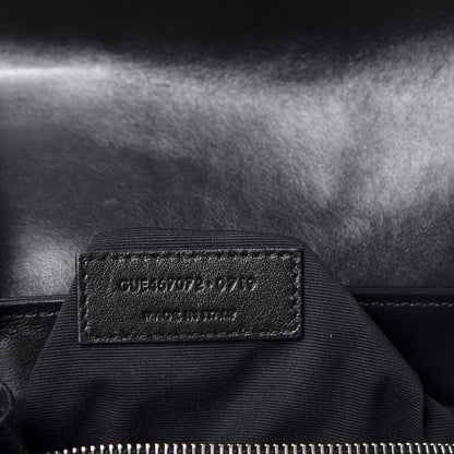 Saint Laurent Calfskin Y Quilted Monogram Toy Loulou Crossbody Bag Black 10 of 11