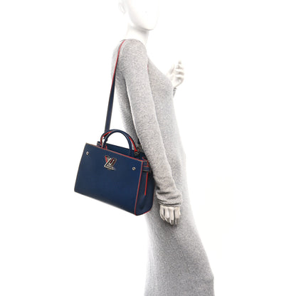 Louis Vuitton Epi Twist Tote Indigo 2 of 9