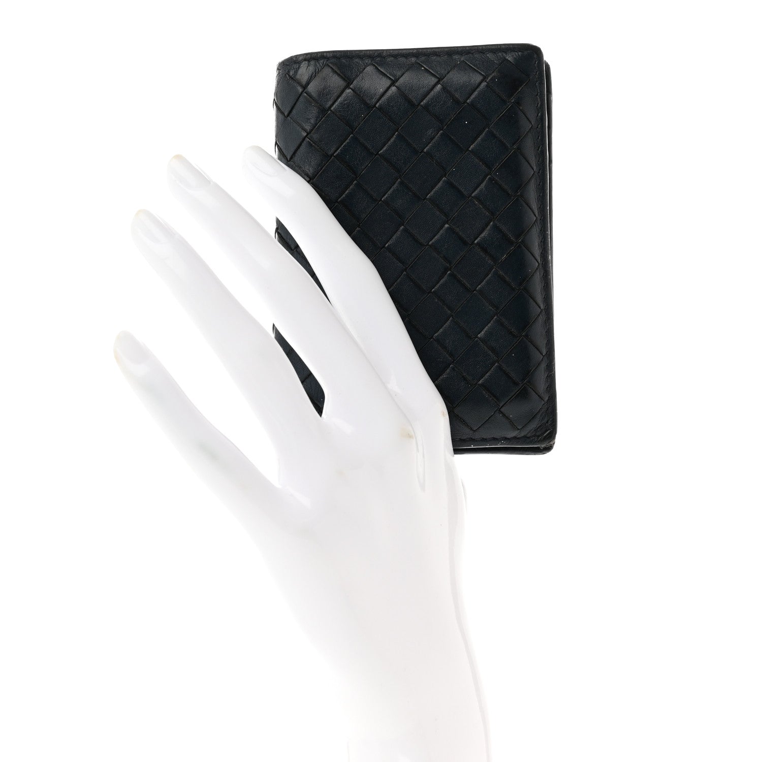 Bottega Veneta Nappa Intrecciato Bi-Fold Wallet Black 2 of 9