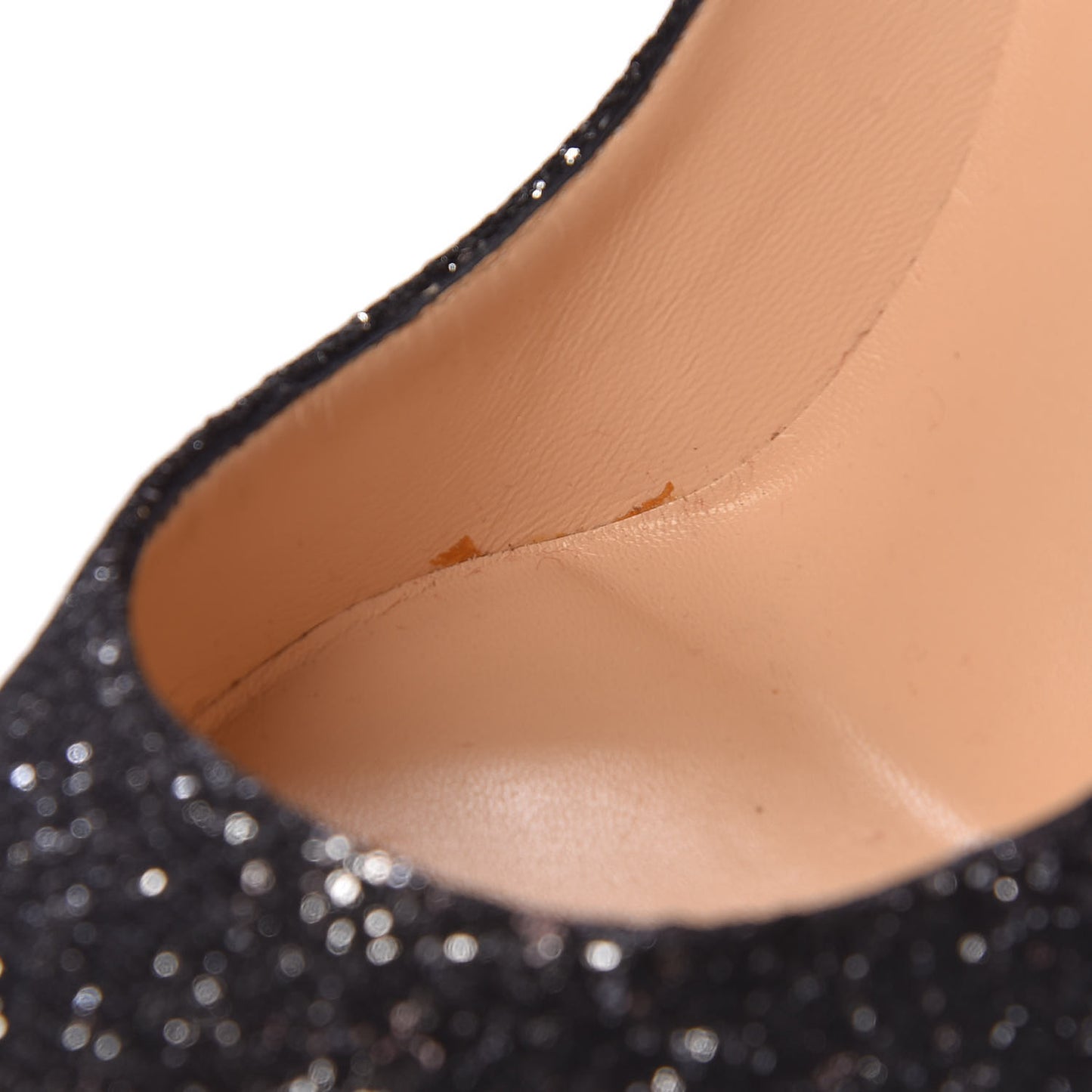 Glitter Resille Pigalle Follies 100 Pumps 37.5 Black