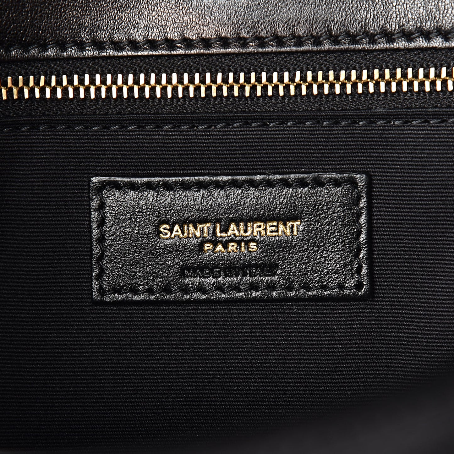 Lambskin Matelasse Monogram Medium Niki Chain Satchel Black