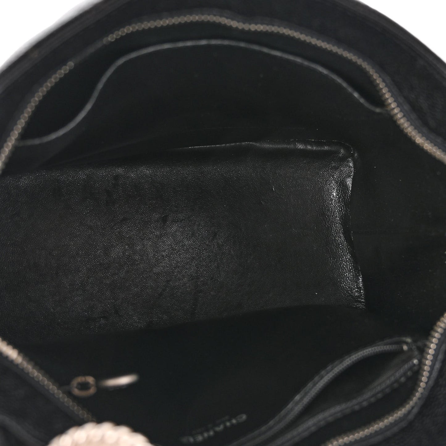 Caviar Quilted Medallion Tote Black