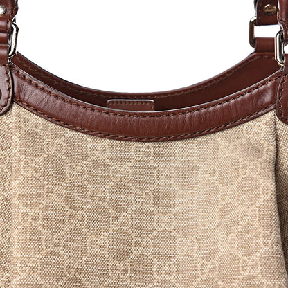 Gucci Monogram Cabinato Large Sukey Tote Brown 8 of 11