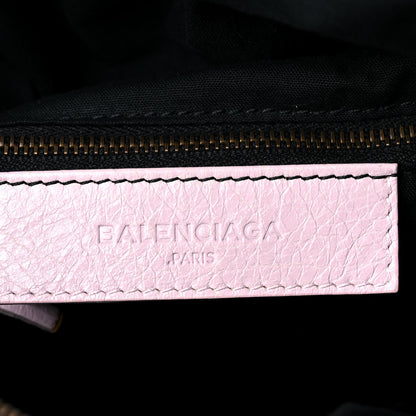 Balenciaga Agneau Classic Hardware Zip Traveler Backpack Rose Poudre Rose Petunia 6 of 17