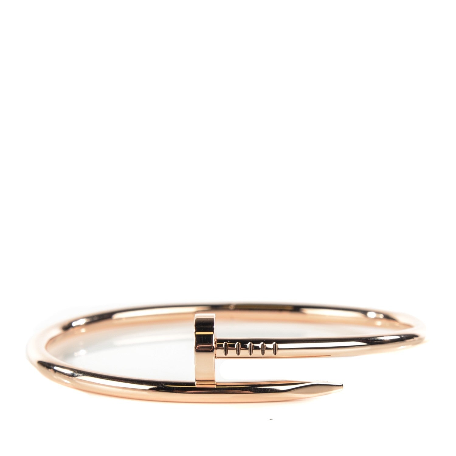Cartier 18K Pink Gold Juste Un Clou Bracelet 18 1 of 6