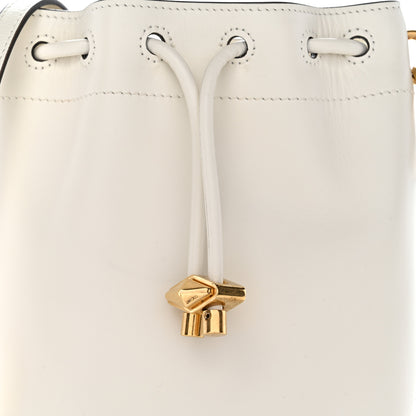 Jimmy Choo Soft Shiny Calfskin Mini Bon Bon N/S Bucket Bag Latte 8 of 10