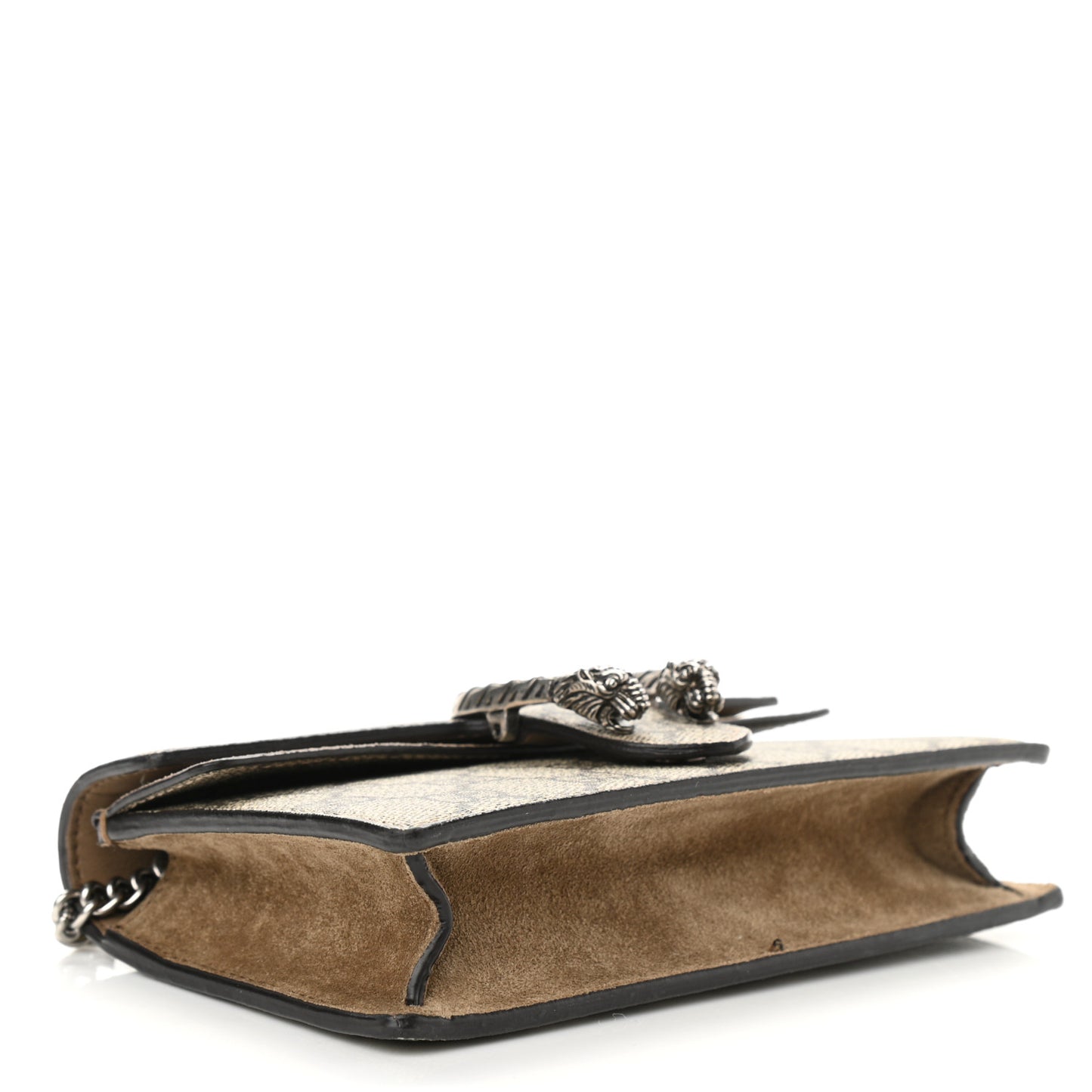 GG Supreme Monogram Super Mini Dionysus Shoulder Bag Taupe