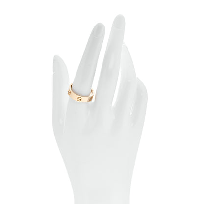 Cartier 18K Yellow Gold 5.5mm LOVE Ring 59 8.75 2 of 5