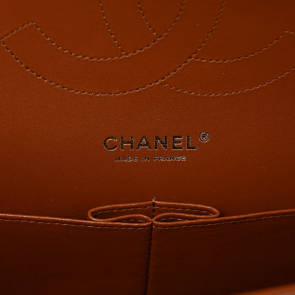 Chanel Caviar Quilted Jumbo Double Flap Light Brown 7 of 10
