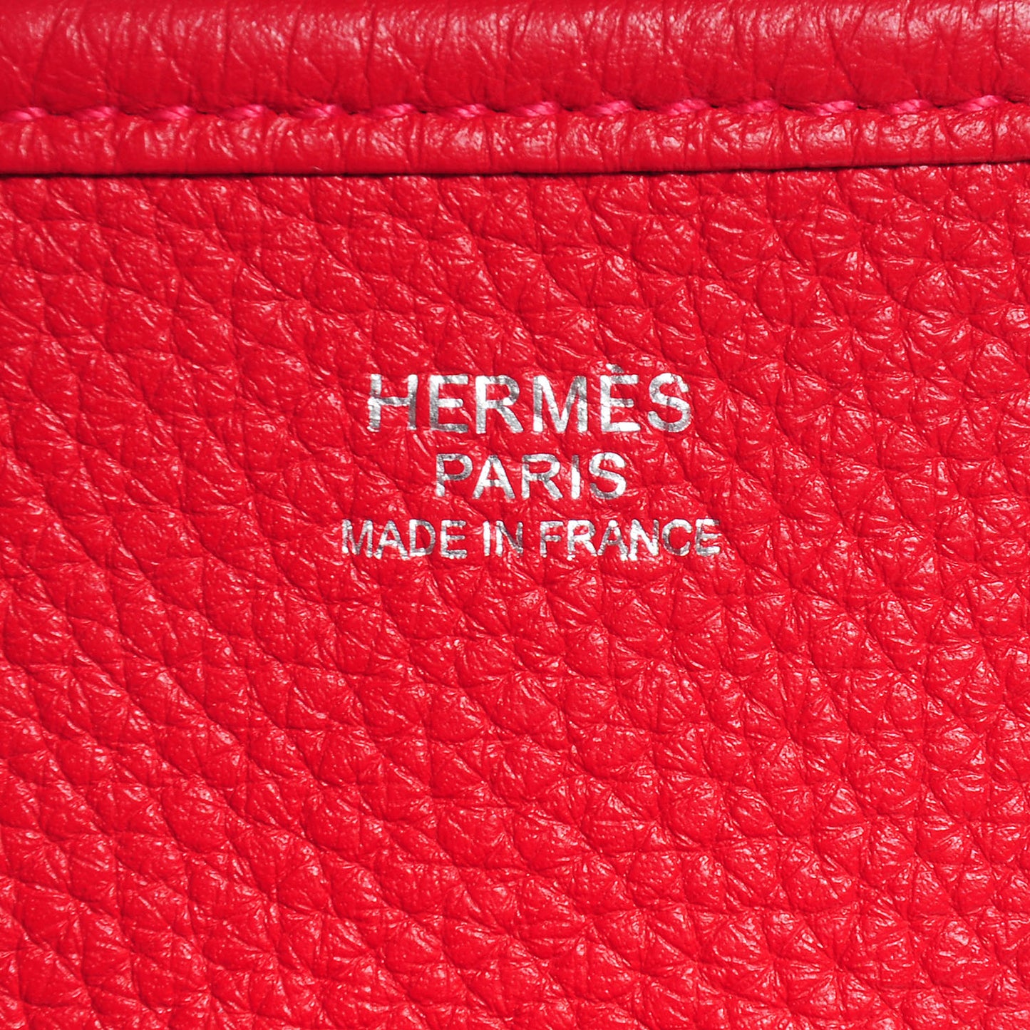 Taurillon Clemence Evelyne III PM Rouge Casaque