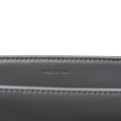Celine Shiny Calfskin Medium Triomphe Grey 10 of 12