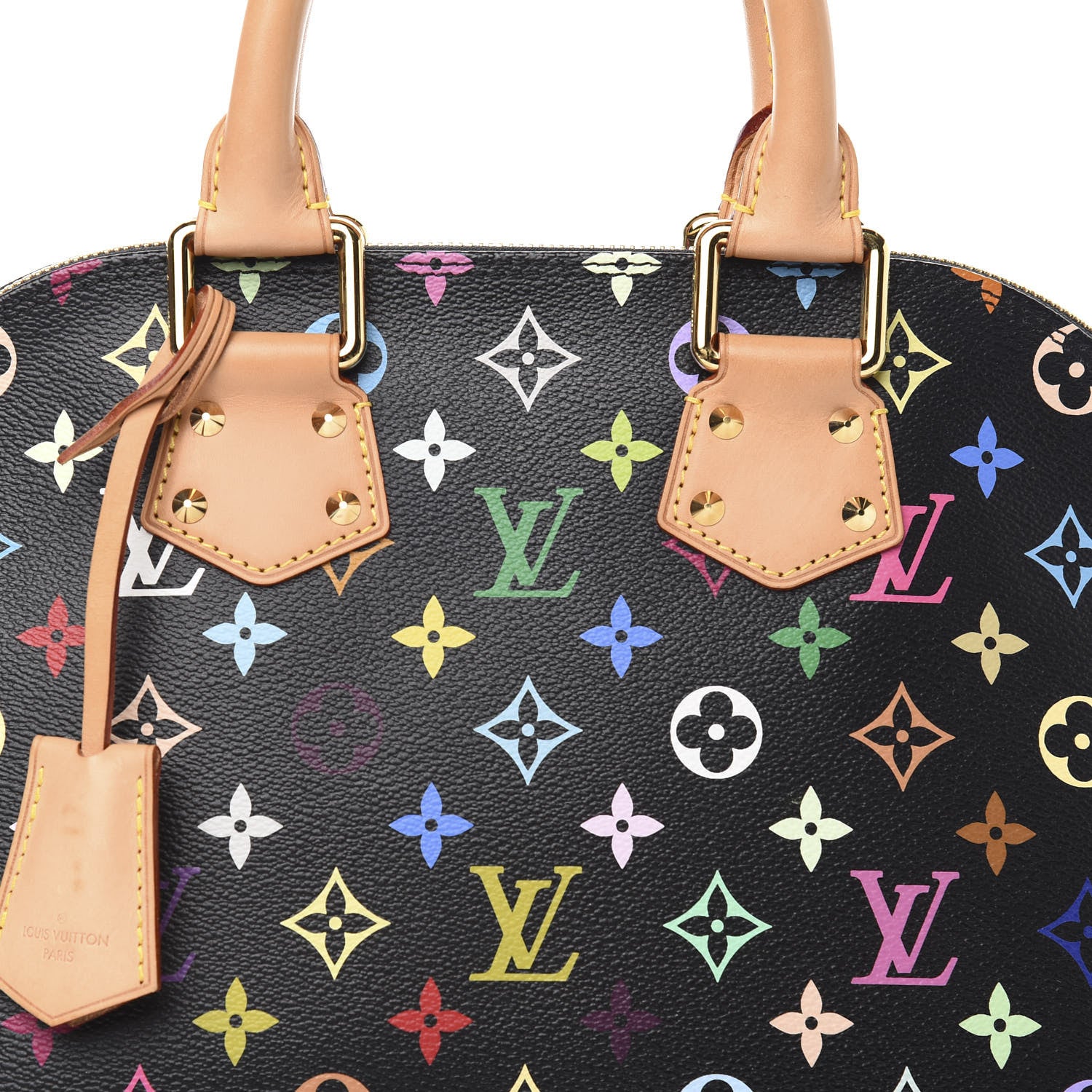 Louis Vuitton Monogram Multicolor Alma PM Black 11 of 11