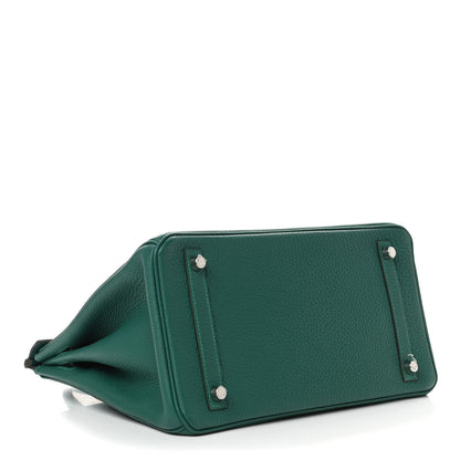 Hermes Togo Birkin 30 Malachite 3 of 8