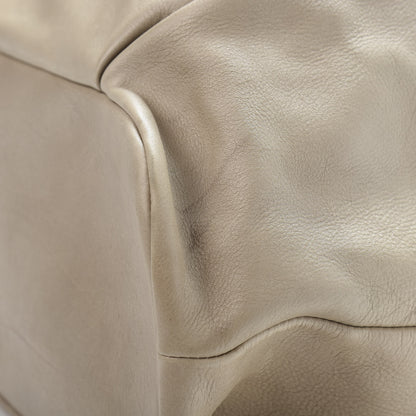 Miu Miu Vitello Lux Large Tote Alluminio 10 of 13