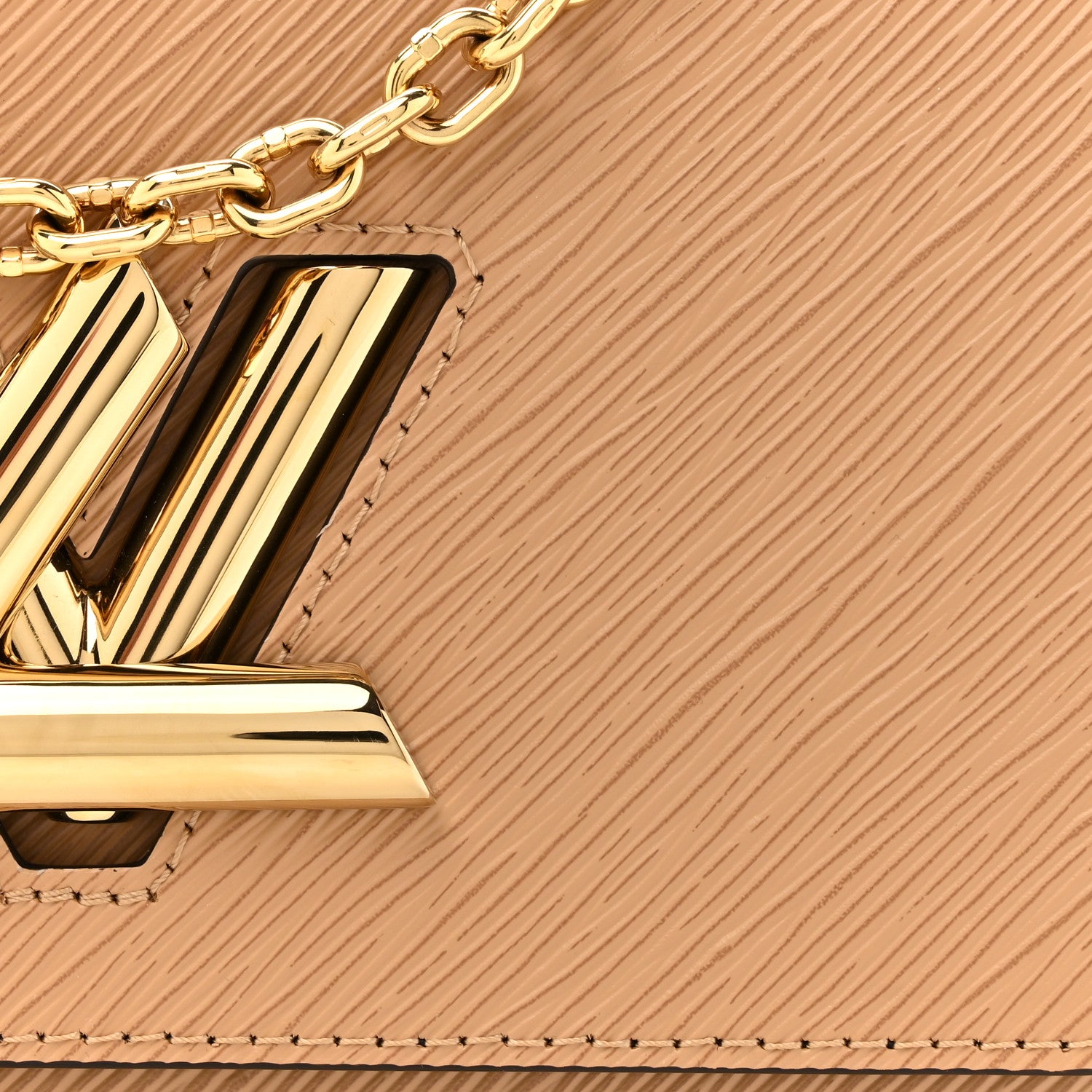 Louis Vuitton Epi Twist Shoulder Bag MM Camel 9 of 11