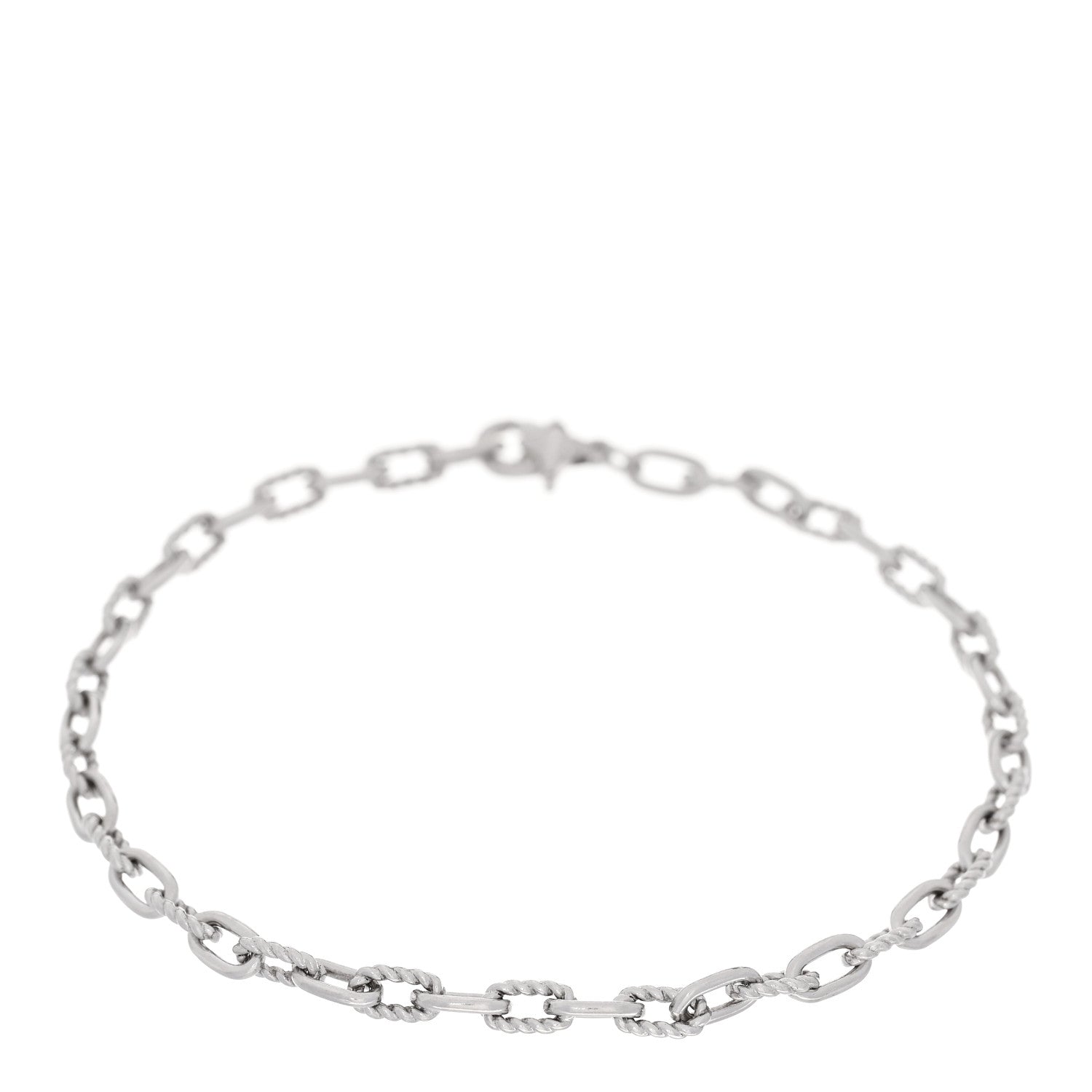 David Yurman Sterling Silver 3mm Madison Chain Bracelet 1 of 3