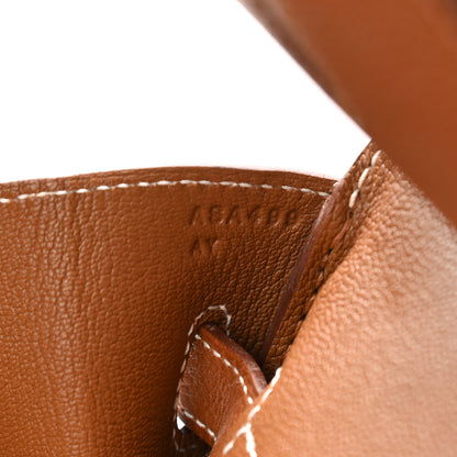 Hermes Natural Barenia Faubourg Birkin 35 Fauve 7 of 15