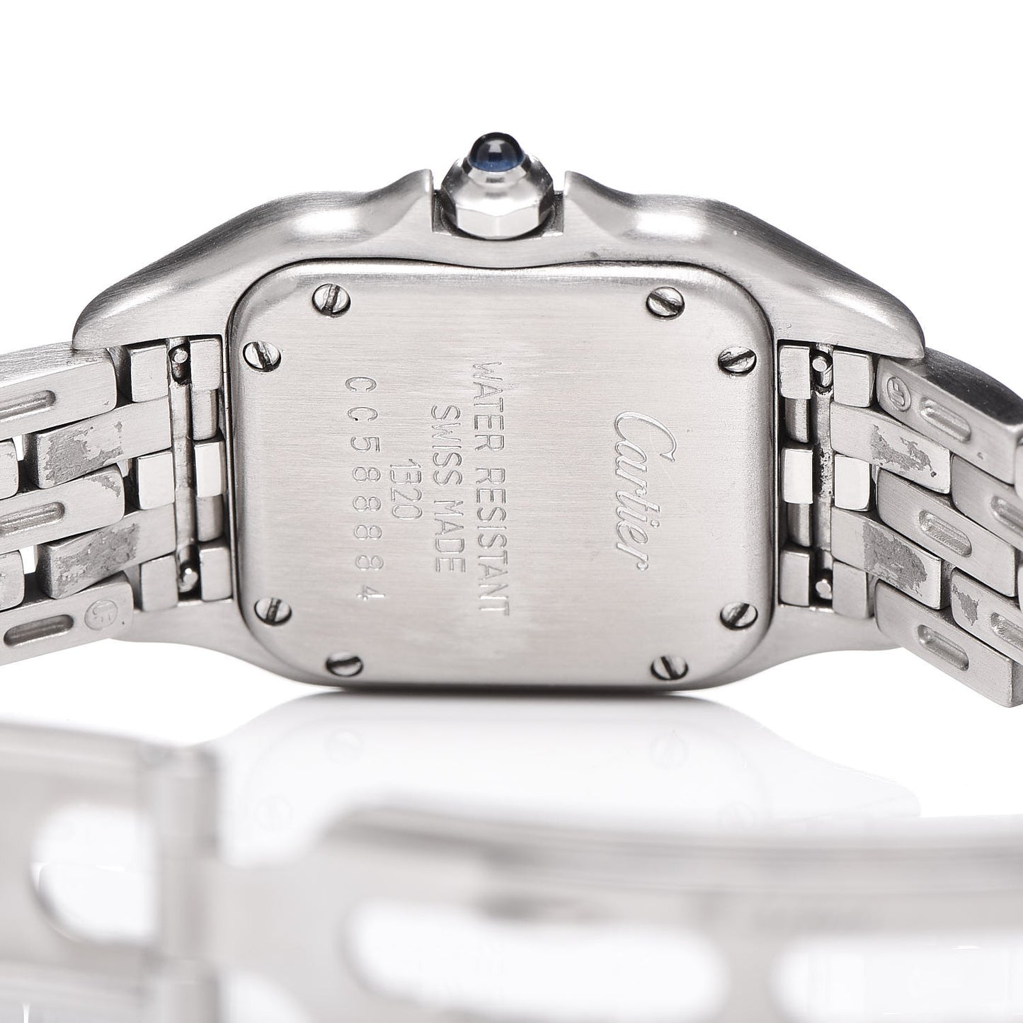 Stainless Steel 22mm Panthere Quartz Watch