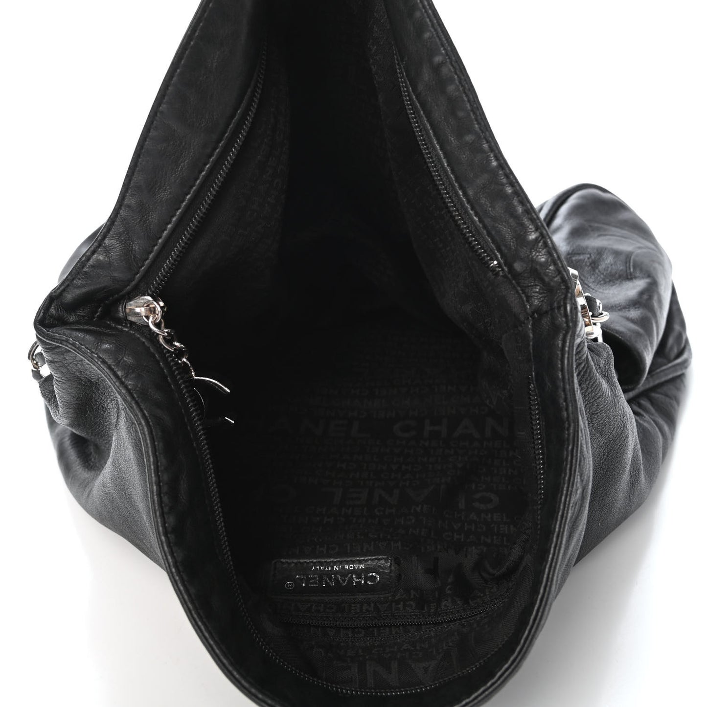 Lambskin Ultimate Soft Hobo Black