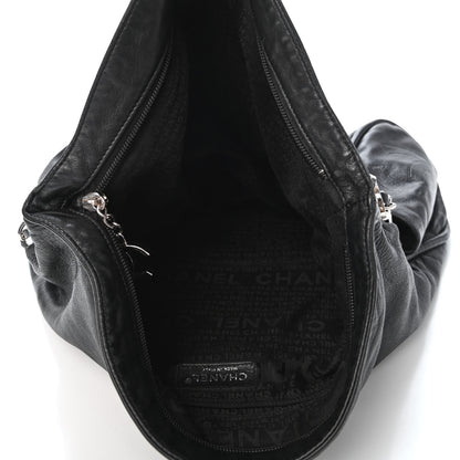 Chanel Lambskin Ultimate Soft Hobo Black 4 of 4