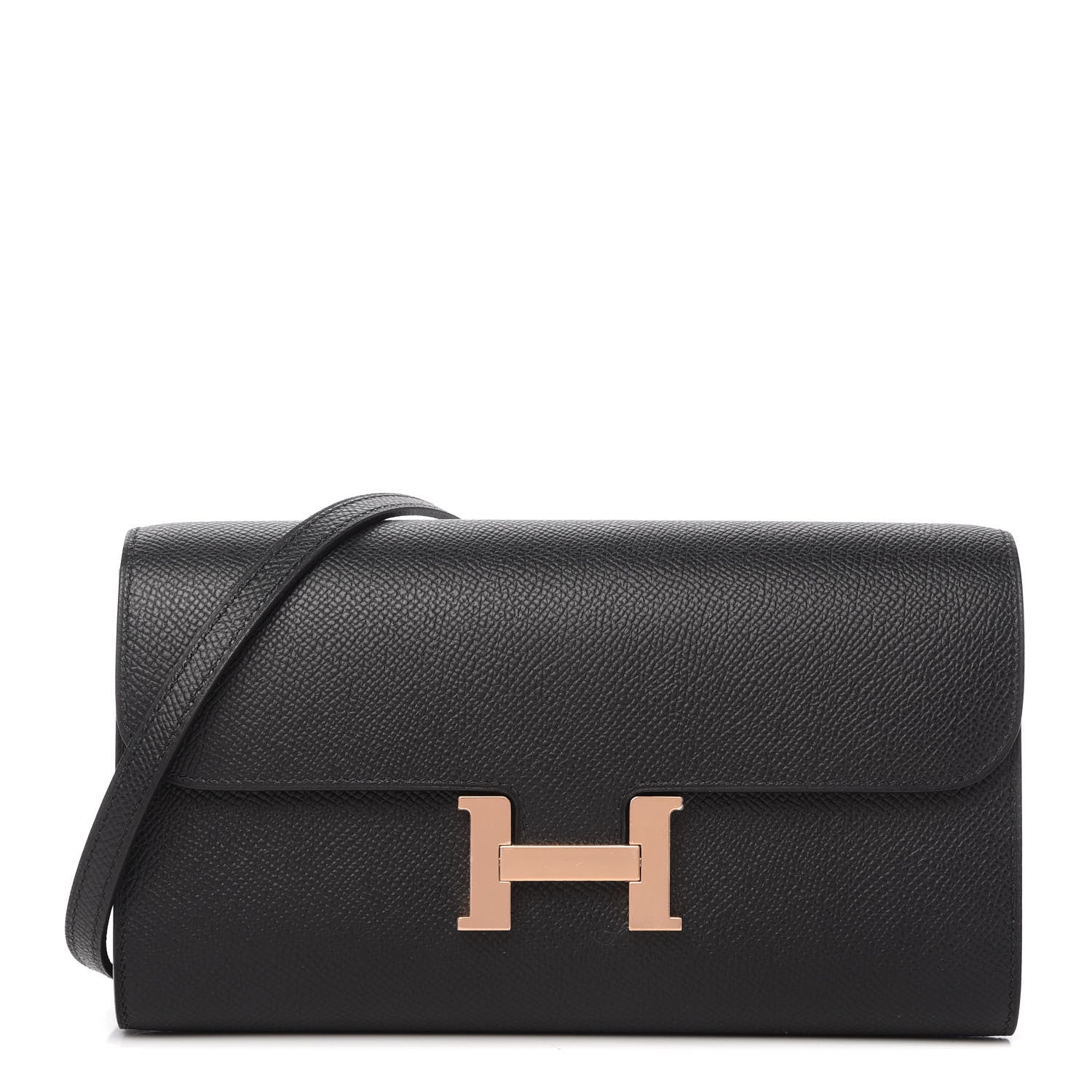 Hermes Epsom Constance Wallet To Go Black 1 of 10
