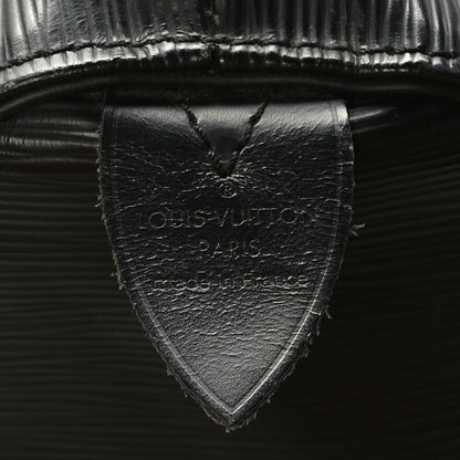 Louis Vuitton Epi Keepall 45 Black 5 of 9