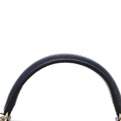 Hermes Epsom Mini Kelly Sellier 20 Bleu Navy 12 of 13