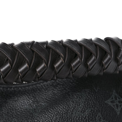 Louis Vuitton Mahina Beaubourg Hobo MM Black 12 of 12