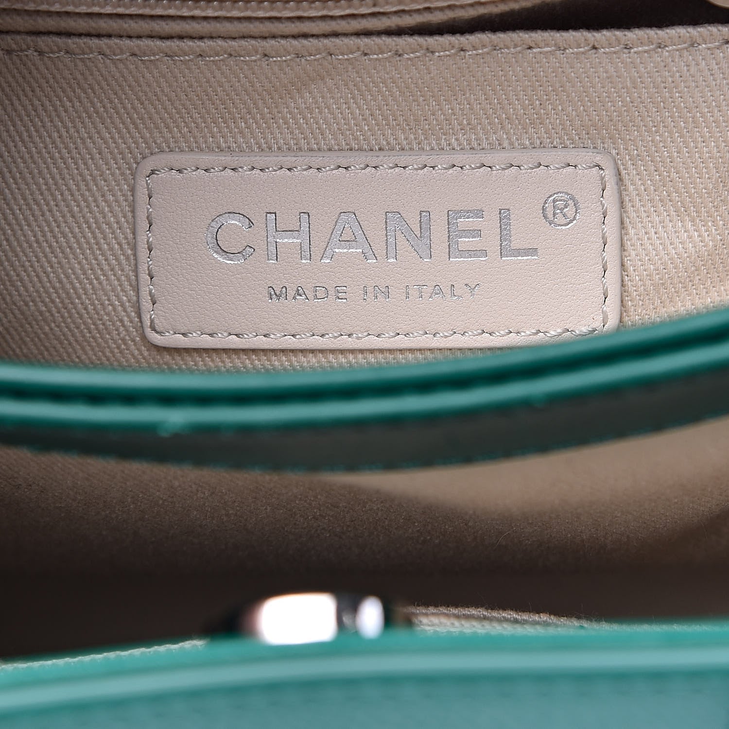 Chanel Grained Calfskin Mini Neo Executive Shopper Tote Green 6 of 12