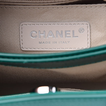 Chanel Grained Calfskin Mini Neo Executive Shopper Tote Green 6 of 12