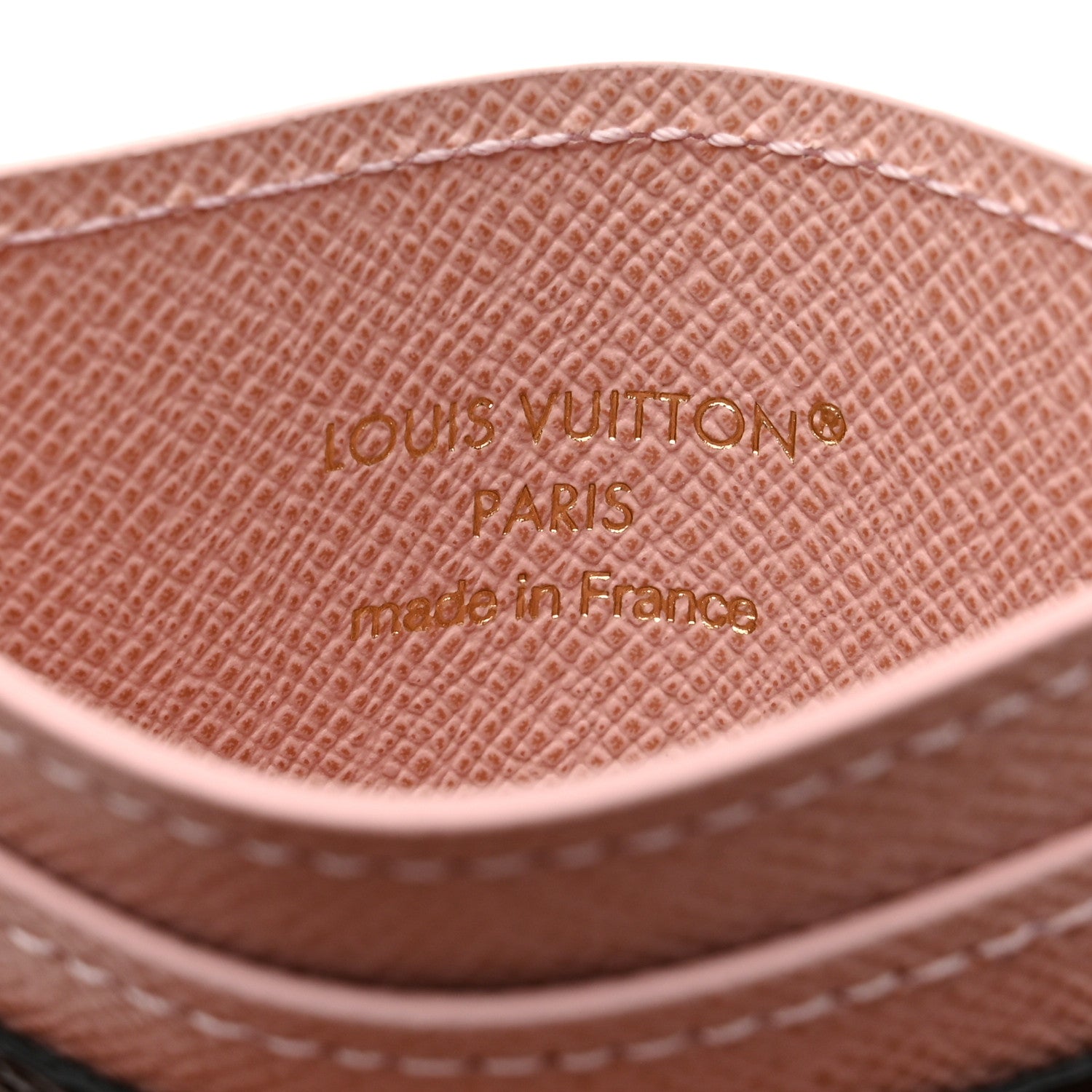 Louis Vuitton Monogram LV Charms Card Holder Rose Ballerine 6 of 6