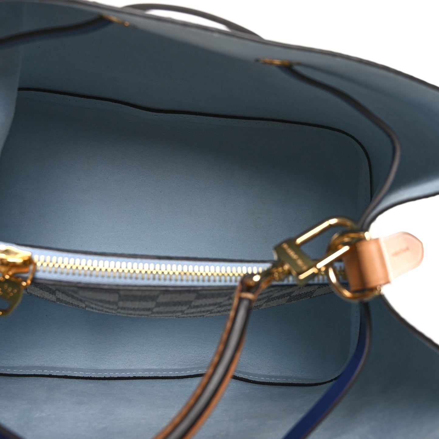 Damier Azur Braided Neonoe MM Blue