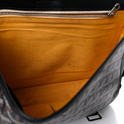 Goyard Goyardine Belvedere MM Messenger Bag Black 11 of 35