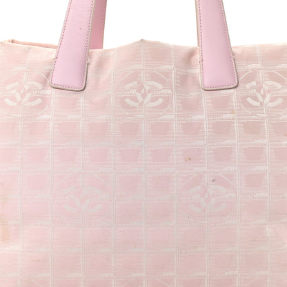 Chanel Nylon Medium Travel Tote Pink 8 of 16