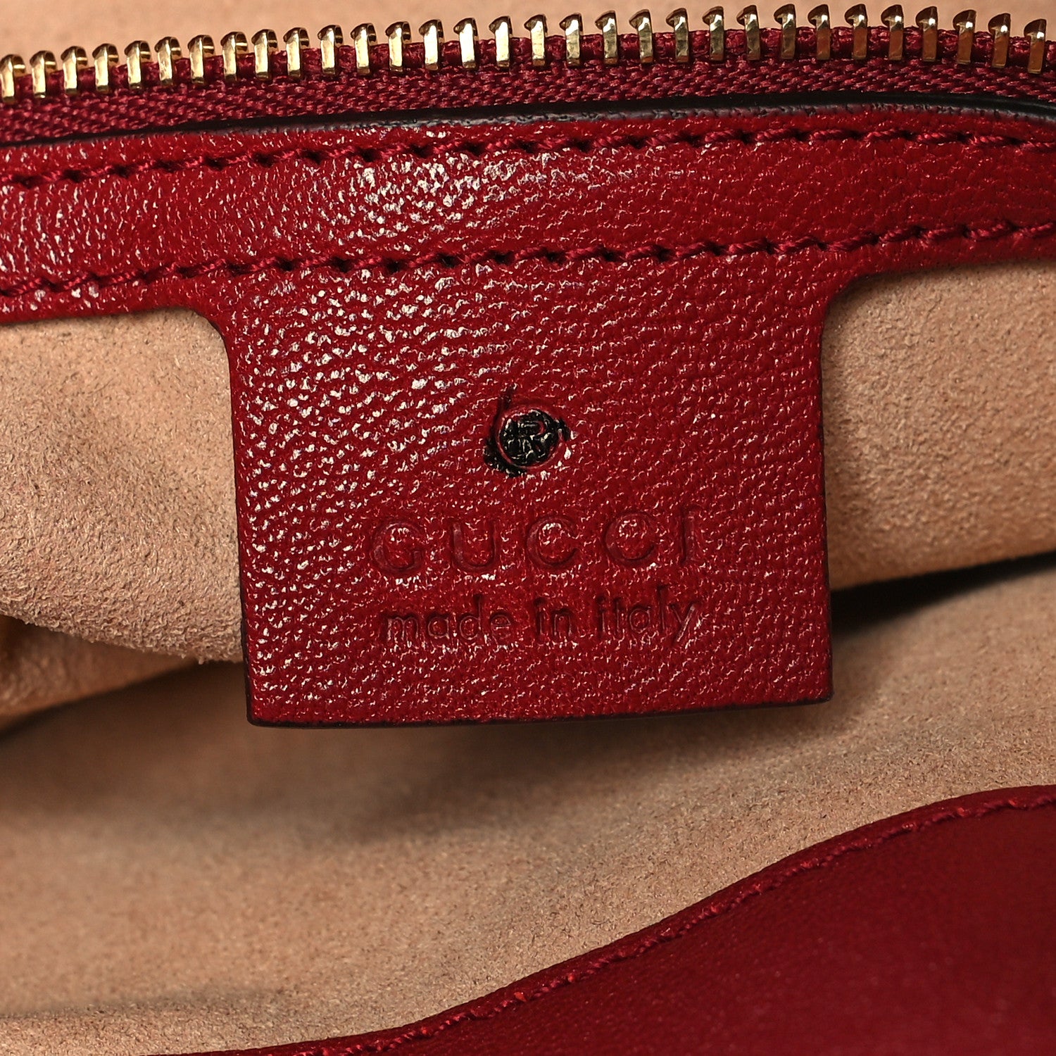 Gucci Sakai Be Green Calfskin Horsebit 1955 Cinch Top Messenger Bag New Cherry Red 6 of 10