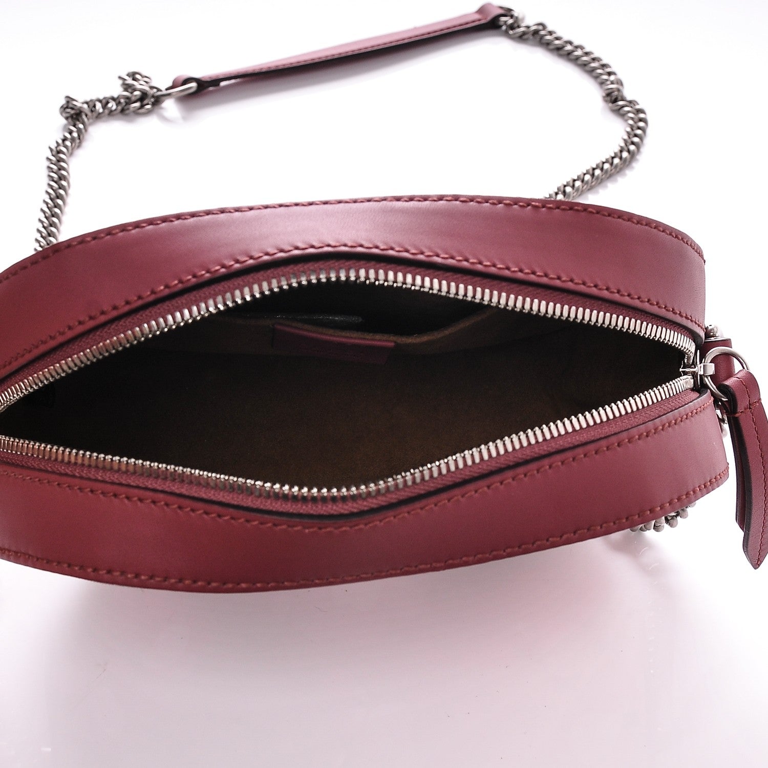Gucci GG Supreme Monogram Blooms Mini Chain Shoulder Bag Beige Multicolor Dry Rose 5 of 6