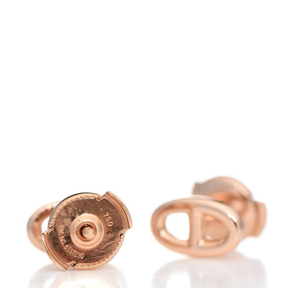 Hermes 18K Rose Gold TPM Farandole Stud Earrings 3 of 5