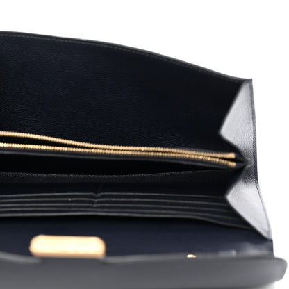 Hermes Evercolor Constance Wallet To Go Bleu Nuit 5 of 11