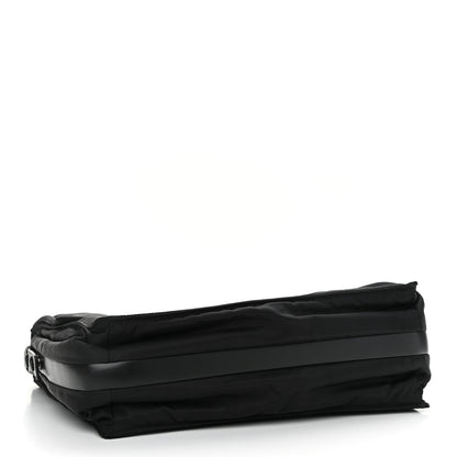Prada Re-Nylon Vitello Padded Large Flap Shoulder Bag Black 4 of 11