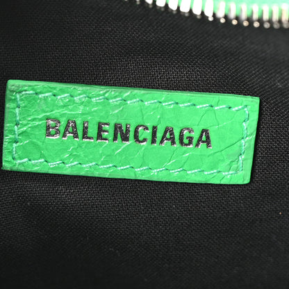 Balenciaga Agneau Arena Le Cagole Shoulder Bag XS Vivid Green 7 of 11