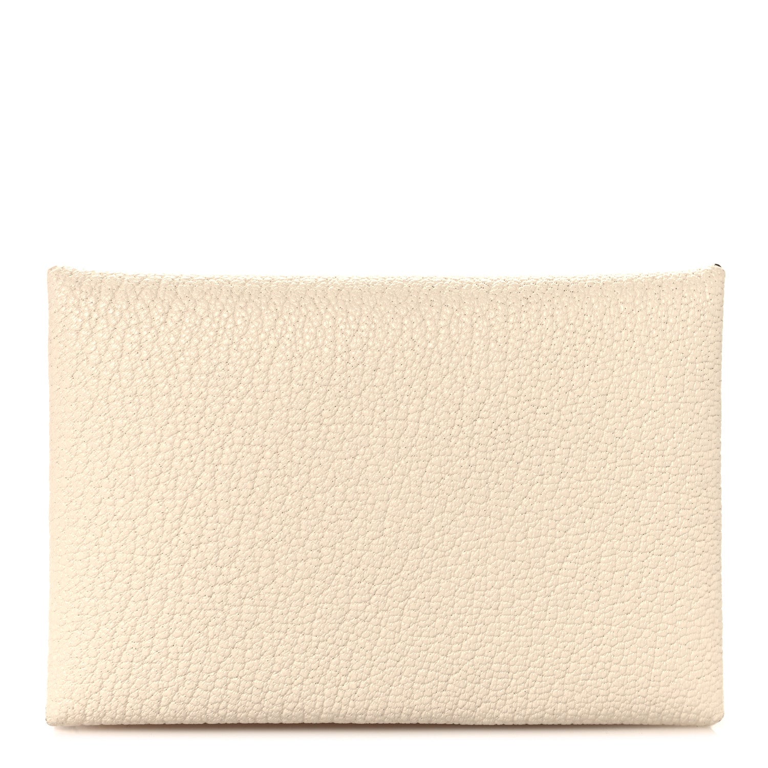 Hermes Chevre Mysore Calvi Card Case Nata 1 of 6