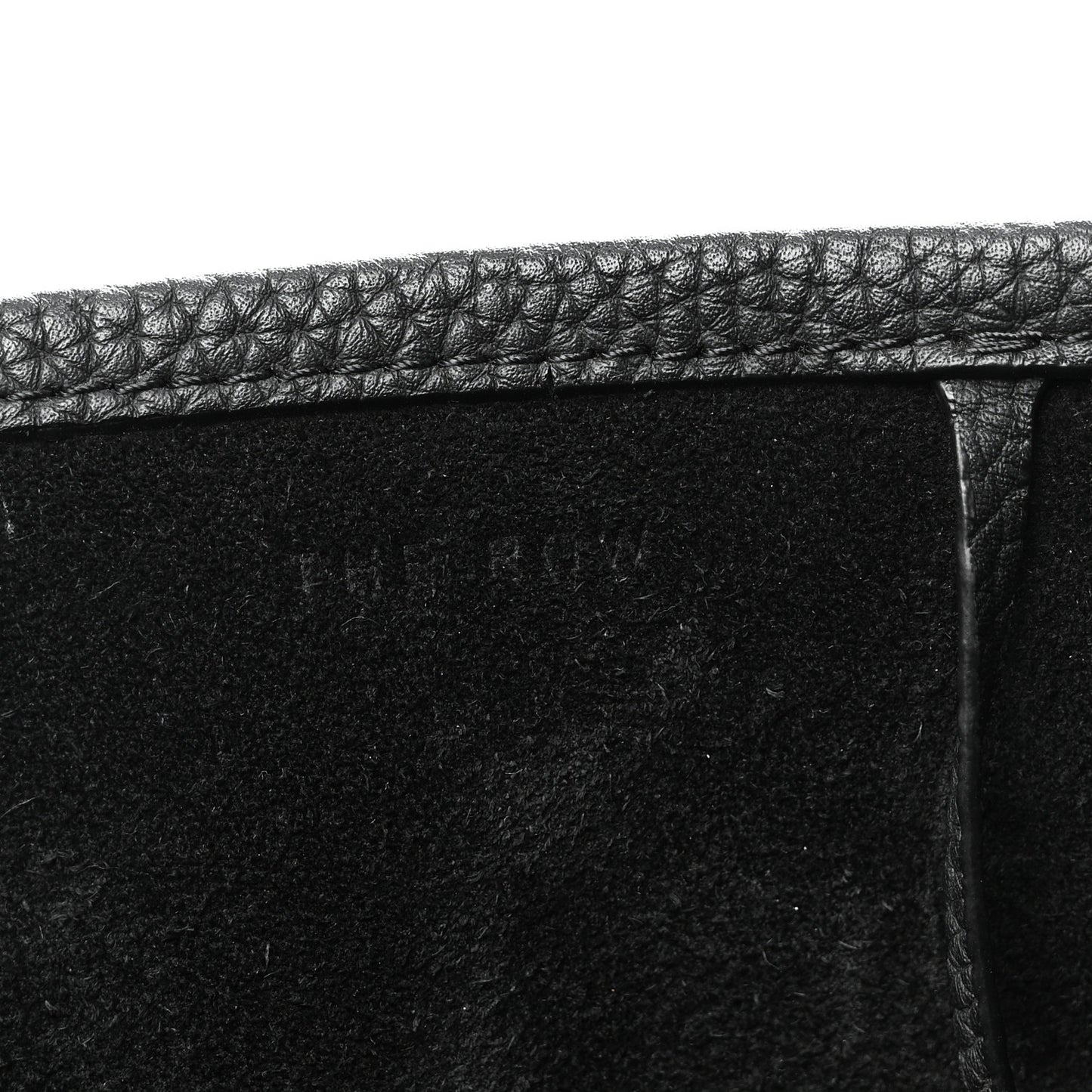 Grained Calfskin Park Tote XL Black