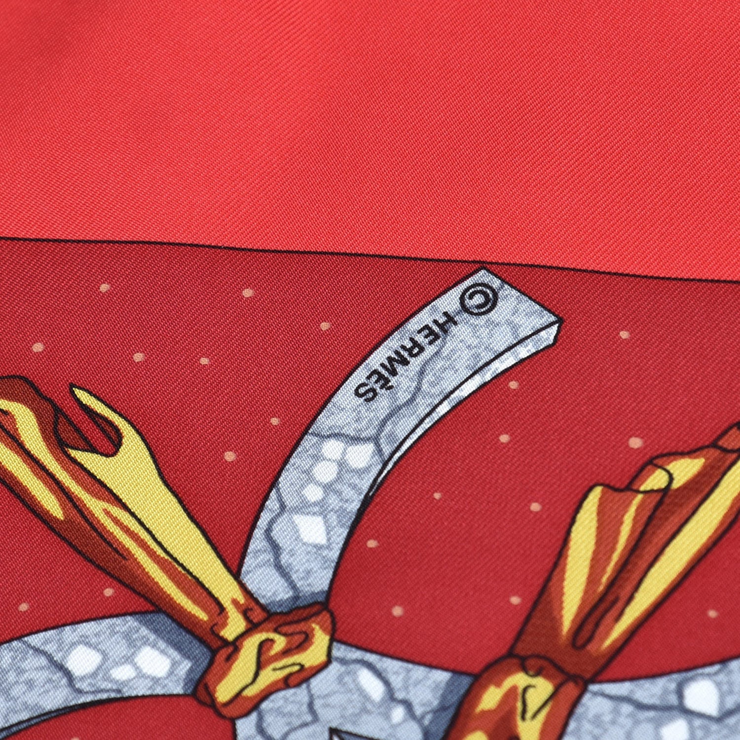 Hermes Silk Cavaliers Des Nuages Scarf 90 4 of 6