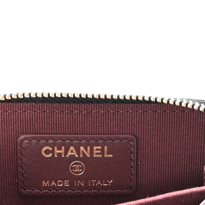 Chanel Caviar Quilted Zip Coin Purse Black 6 of 8