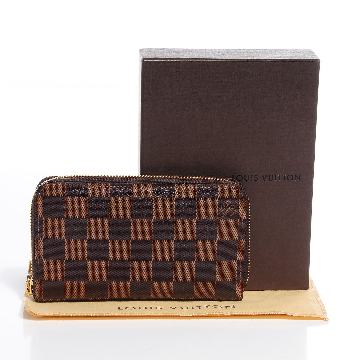Damier Ebene Zippy Compact Wallet