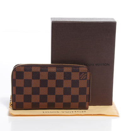Louis Vuitton Damier Ebene Zippy Compact Wallet 5 of 8