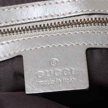 Gucci Monogram Large Jockey Hobo Grey 8 of 11