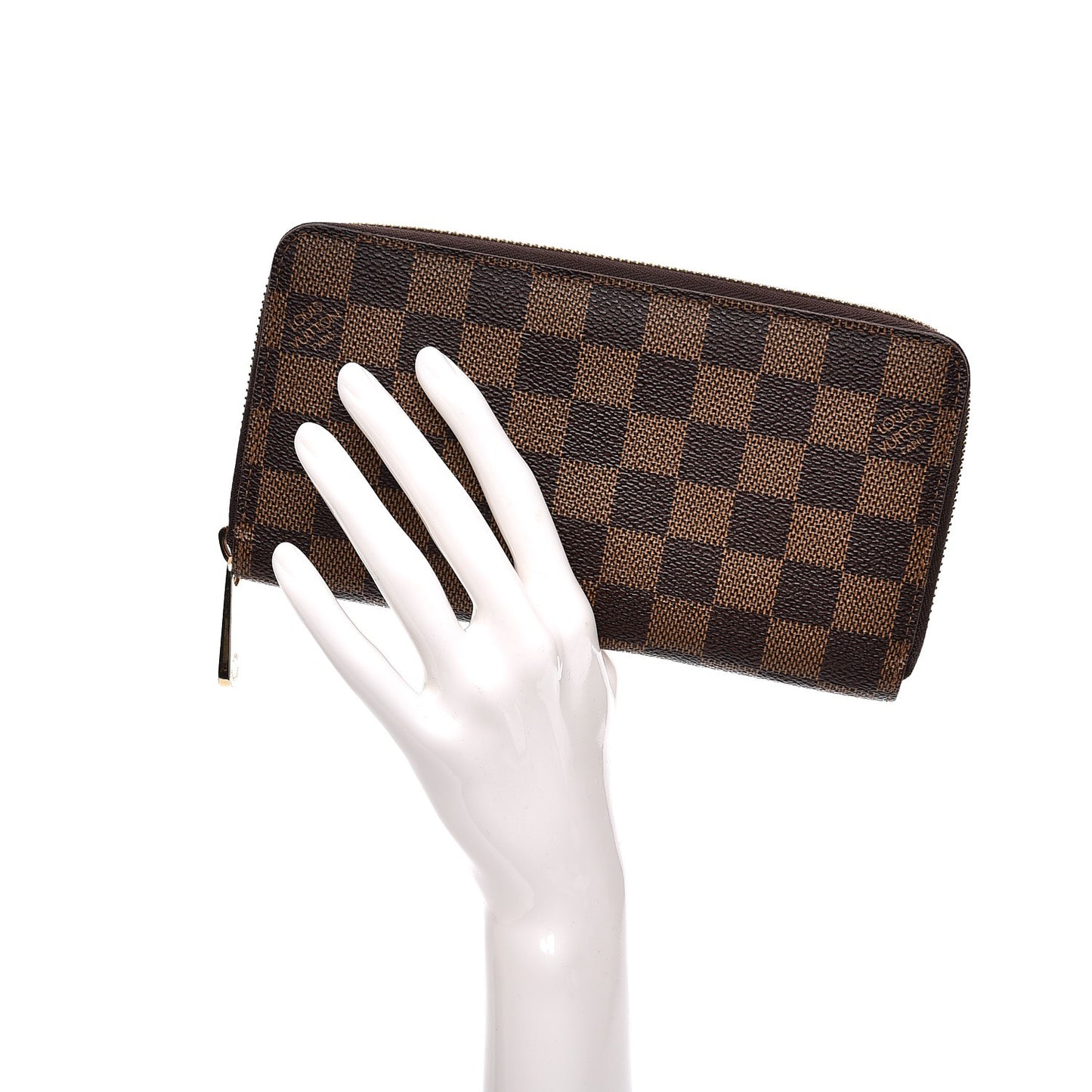 Damier Ebene Zippy Wallet