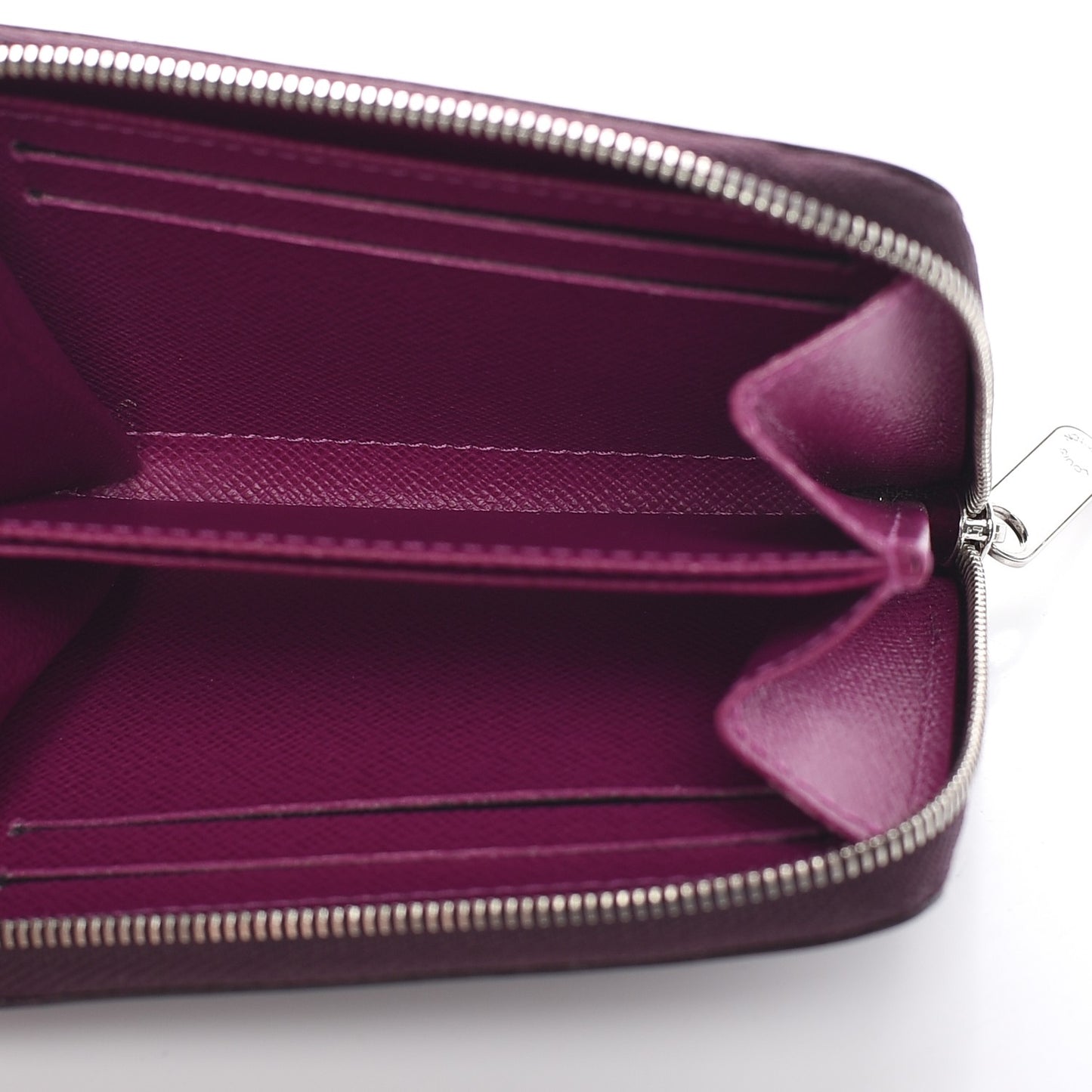 Epi Zippy Coin Purse Cassis