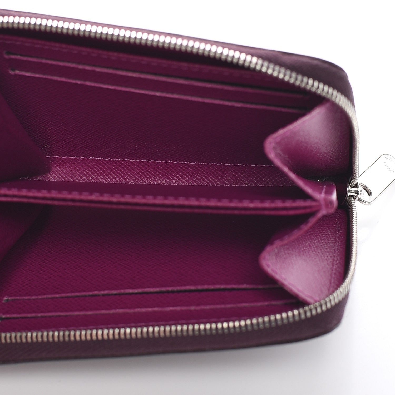 Louis Vuitton Epi Zippy Coin Purse Cassis 5 of 8
